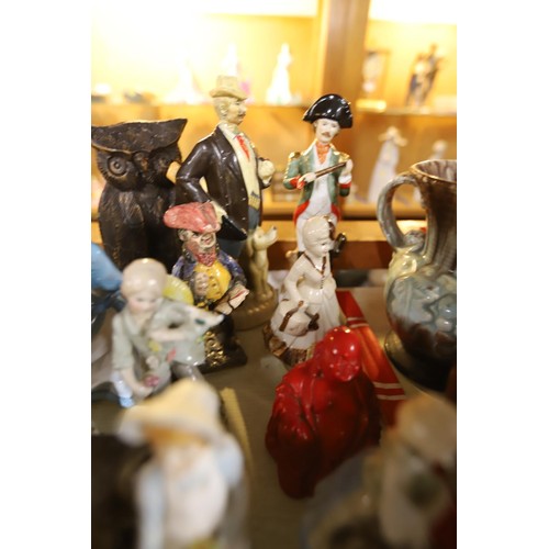 494 - Mixed figurines, animals, etc