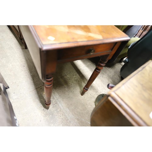 508 - Mahogany drop leaf table