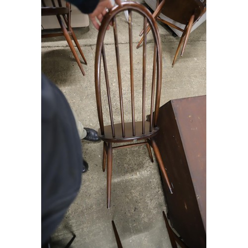 537 - 4 Ercol dining chairs