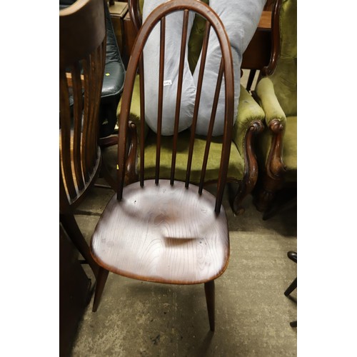 537 - 4 Ercol dining chairs