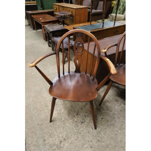 537 - 4 Ercol dining chairs