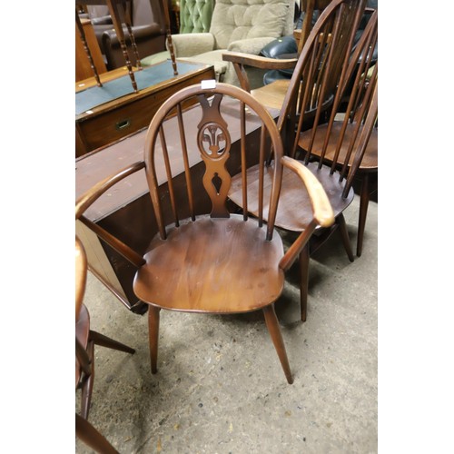 537 - 4 Ercol dining chairs