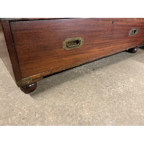 536 - Chest of 1 long & 2 short drawers (top  half)