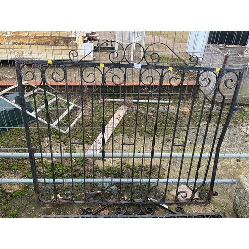 19 - Pair of wrought iron gates