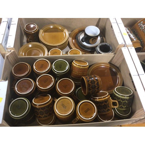 258 - 6 trays of Hornsea pottery