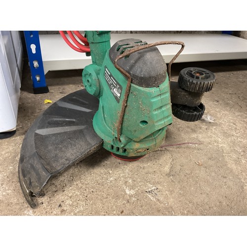 97 - Qualcast electric strimmer- warranted until noon Tuesday following the above sale