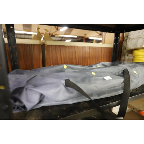 100 - Pair of folding directors chairs with bags