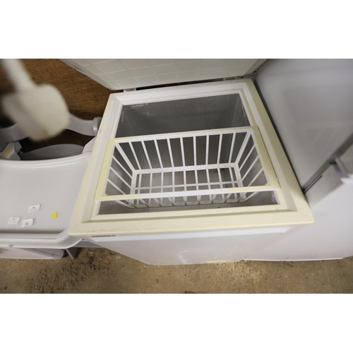 87 - Farocold 2 chest freezer - warranted until 12 noon Tuesday following the above sale