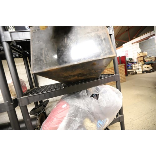 110 - Metal document box - no key