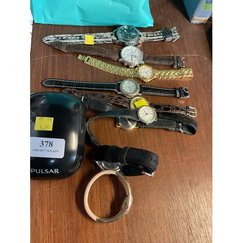 378 - Qty of watches