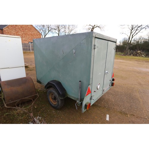 3 - Galvanised box trailer