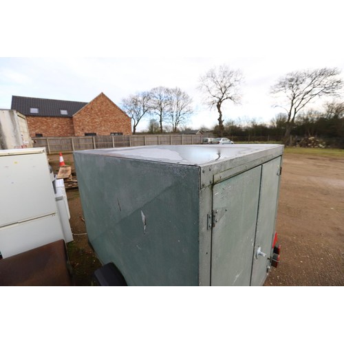 3 - Galvanised box trailer