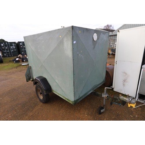 3 - Galvanised box trailer