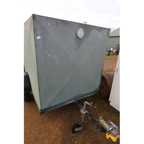 3 - Galvanised box trailer