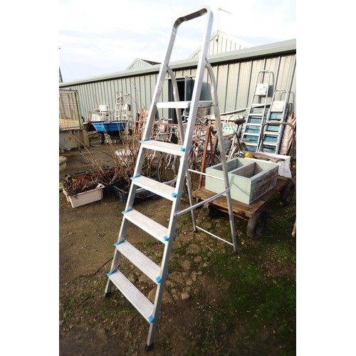 34 - Aluminium step ladder