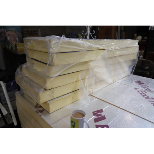 150 - 7 packs ecotherm 1200mm x 350mm x 75mm insulation