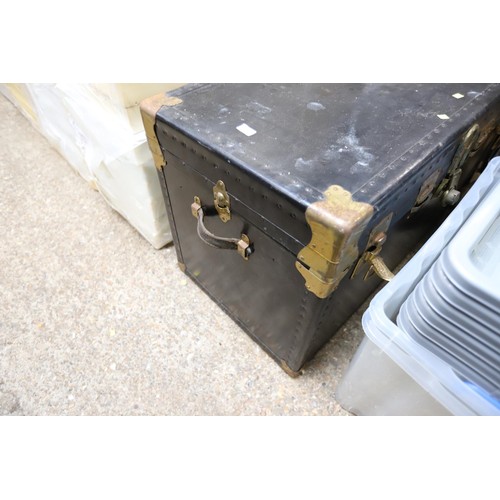 151 - Large antique trunk