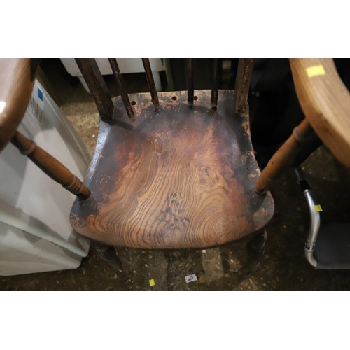 175 - Antique elbow Windsor chair A/F