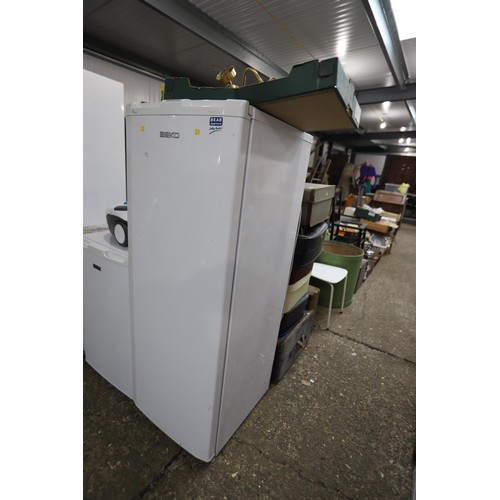 181 - Beko frost free freezer - warranted until 12 noon Tuesday following the above sale