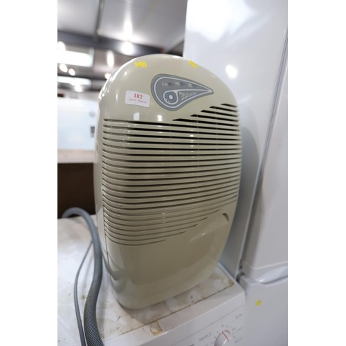 182 - Ebac dehumidifier - warranted until 12 noon Tuesday following the above sale