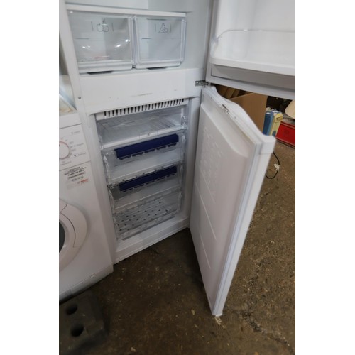 184 - Hotpoint Aquarius 50/50 fridge freezer - warranted until 12 noon Tuesday following the above sale