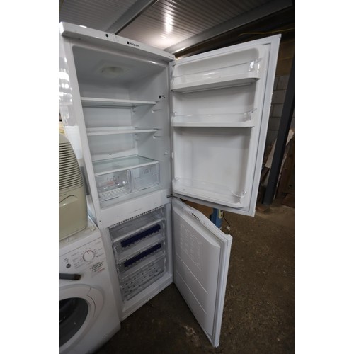 184 - Hotpoint Aquarius 50/50 fridge freezer - warranted until 12 noon Tuesday following the above sale