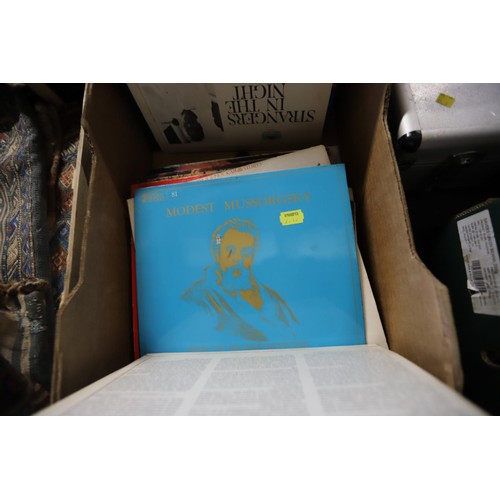 188 - Large box of mixed LP records