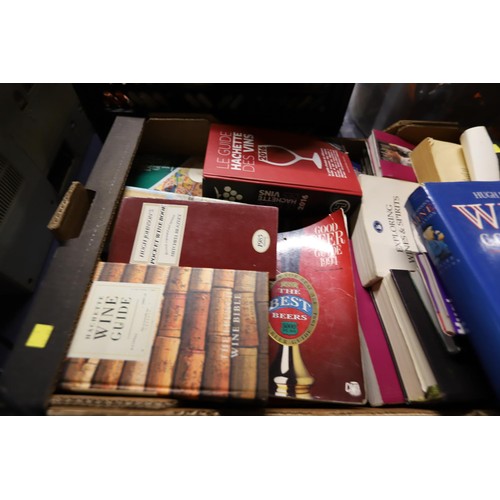 196 - Box of wine books