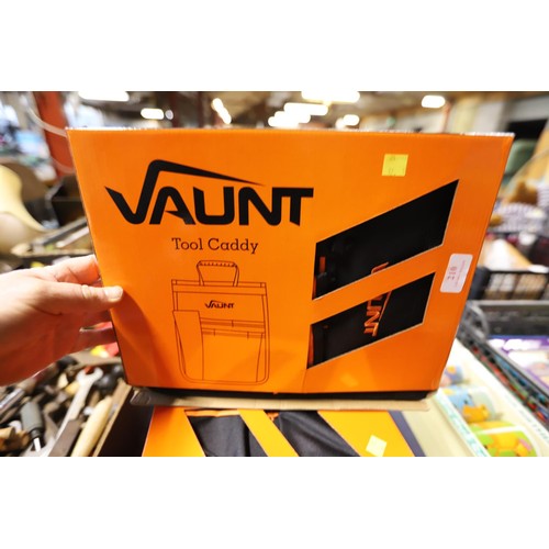 210 - 10 x Vaunt lightweight tool caddies - as new