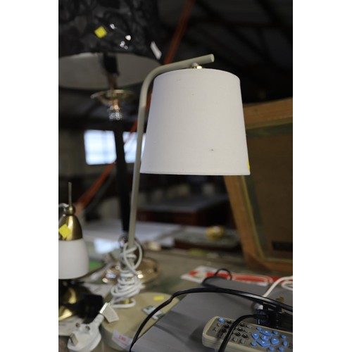 240 - 2 desk/table lamps - warranted until 12 noon Tuesday following the above sale