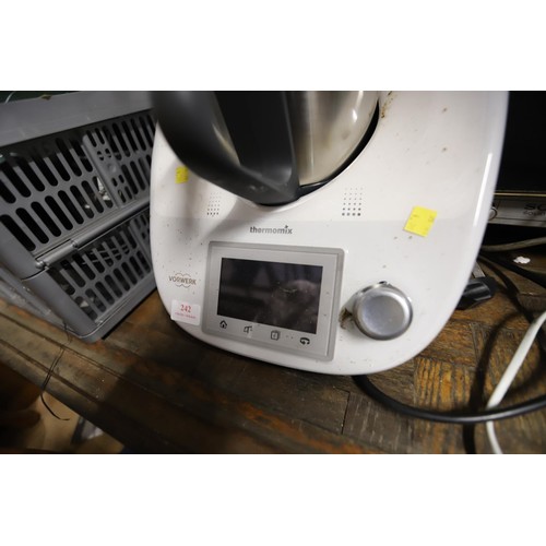 242 - Vorwork Thermomix - warranted until 12 noon Tuesday following the above sale