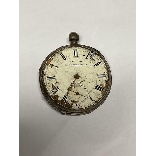 347 - 2 silver cased pocket watches a/f