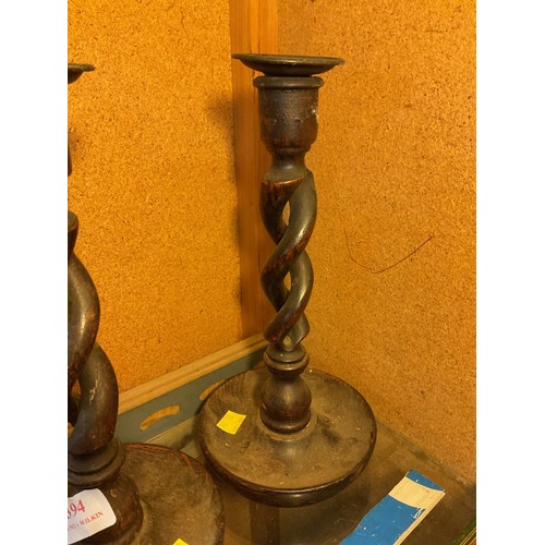 394 - Pair of candlesticks