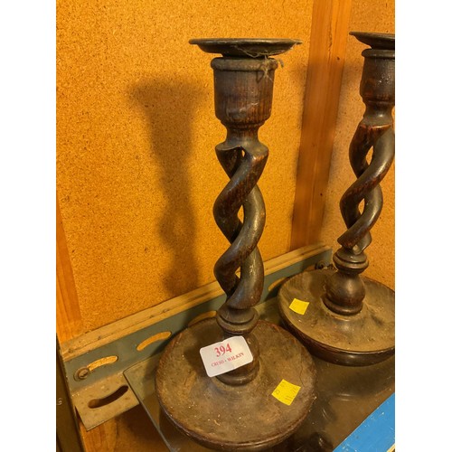 394 - Pair of candlesticks