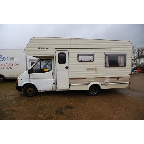 3A - 1989 Hillside motorhome reg G38 GOC - mot expired Dec 2024