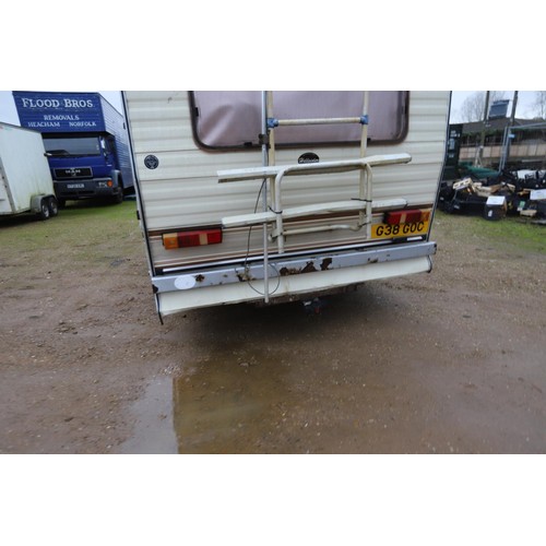 3A - 1989 Hillside motorhome reg G38 GOC - mot expired Dec 2024