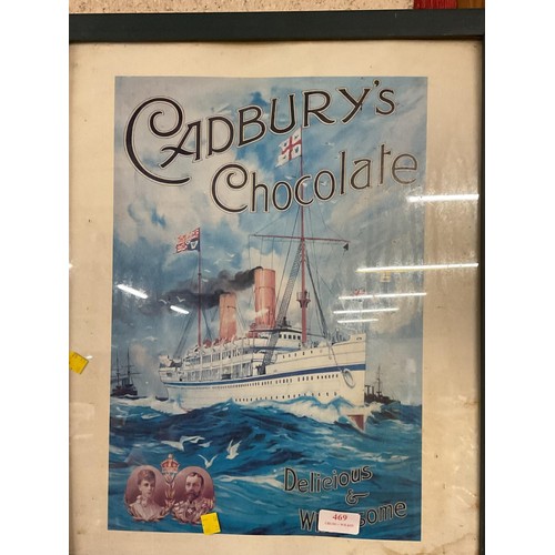 469 - Cadburys chocolate print