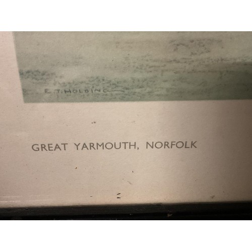 481 - Framed print of great Yarmouth Norfolk