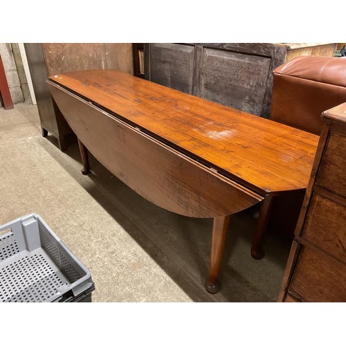 537 - Large vintage wake table - cherry wood