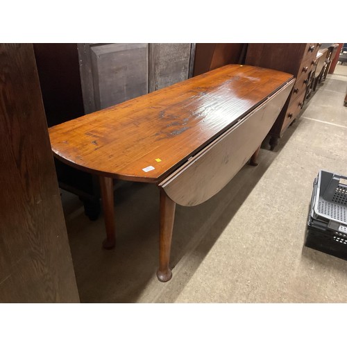 537 - Large vintage wake table - cherry wood