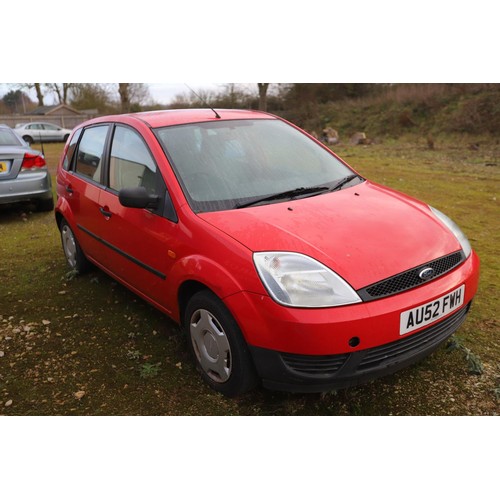 1 - Ford fiesta finesse - reg AU52 FWH - MOT/V62 required