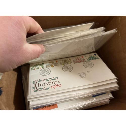 394 - Large lot of GB first day covers 60-70's, etc