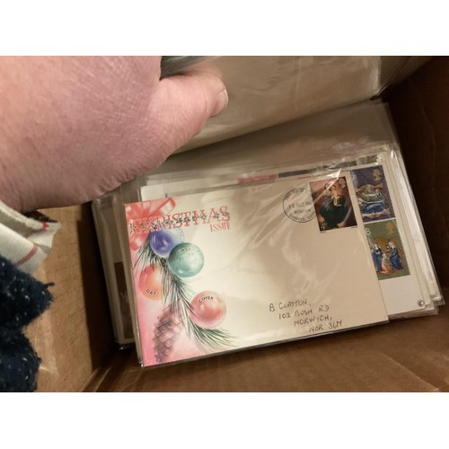 394 - Large lot of GB first day covers 60-70's, etc