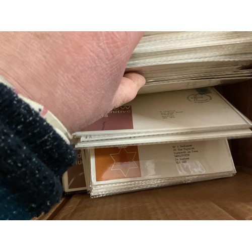 394 - Large lot of GB first day covers 60-70's, etc