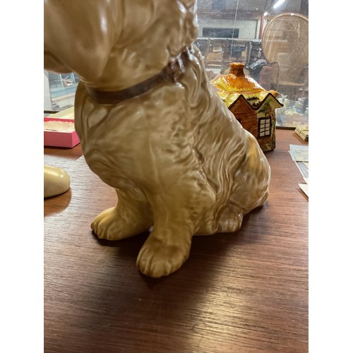 402 - Large vintage Sylvac dog 'Jack' a/f