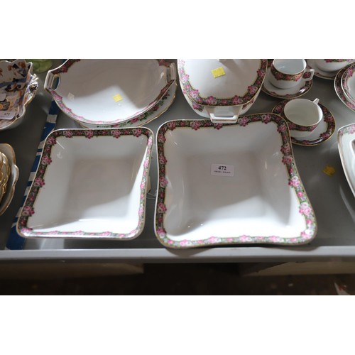 490 - German tea/coffee sets & part dinner service