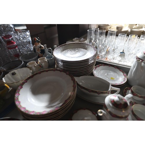 490 - German tea/coffee sets & part dinner service