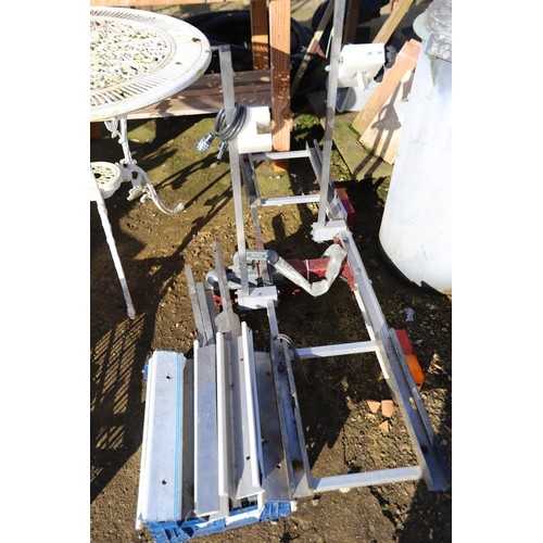 46 - Car tow bar bike rack