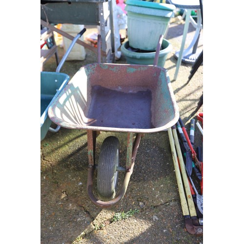 59 - Garden wheelbarrow metal