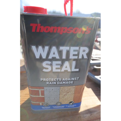 65 - 1 x 5 ltr thompson's water seal